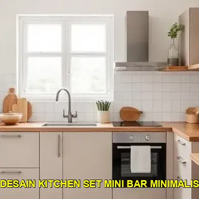 Inspirasi Desain Kitchen Set Mini Bar Minimalis untuk Ruangan Anda